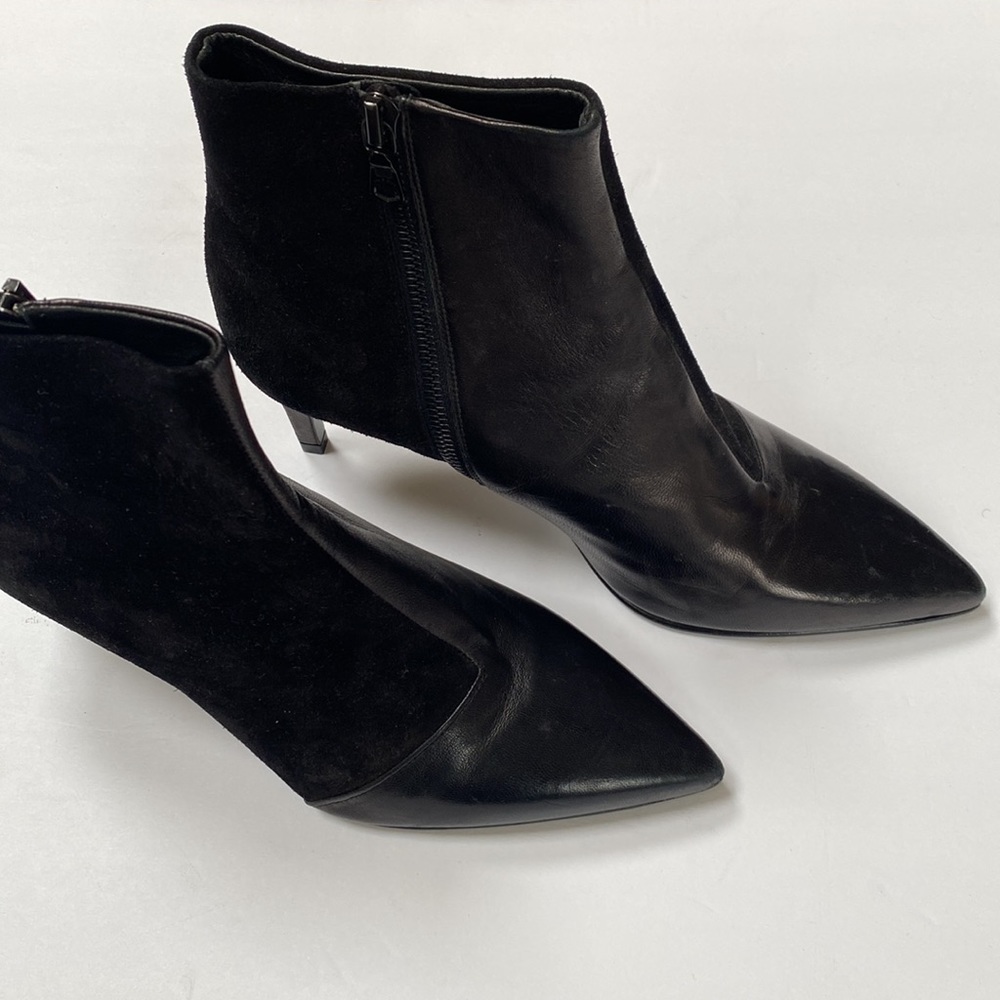 Rag & Bone Beha Pointy Toe Mix Leather And Suede … - image 6